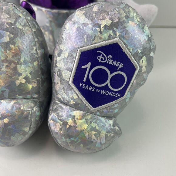 Disney Parks Minnie Mouse Plush Silver Platinum Anniversary 100 Years OF Wonder - Picture 2 of 6